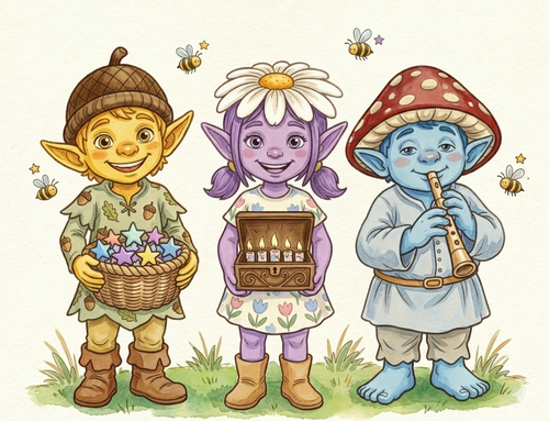 The Goodnight Goblins Coloring Book